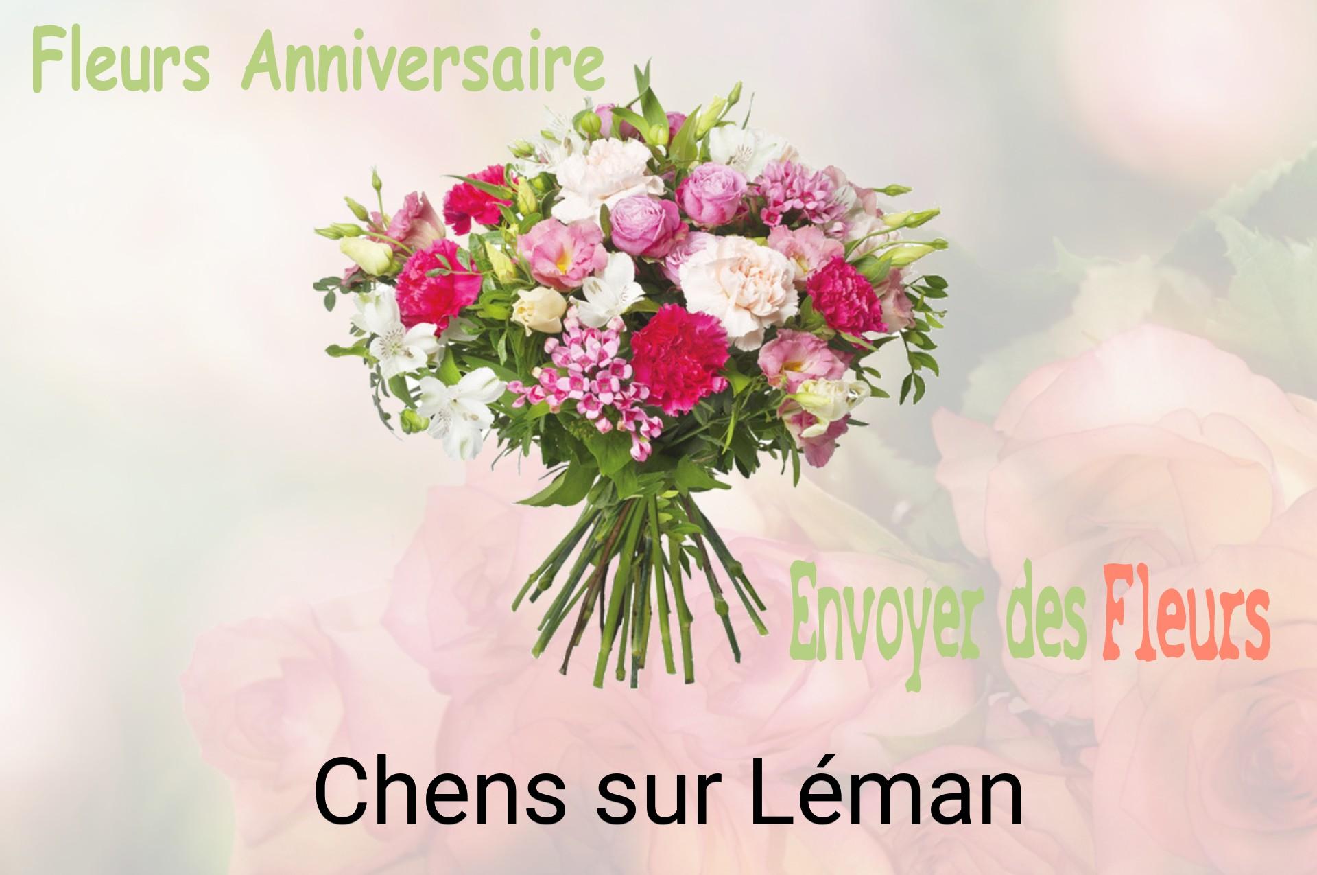 Bouquet de fleurs d’anniversaire livré à Chens-sur-Léman