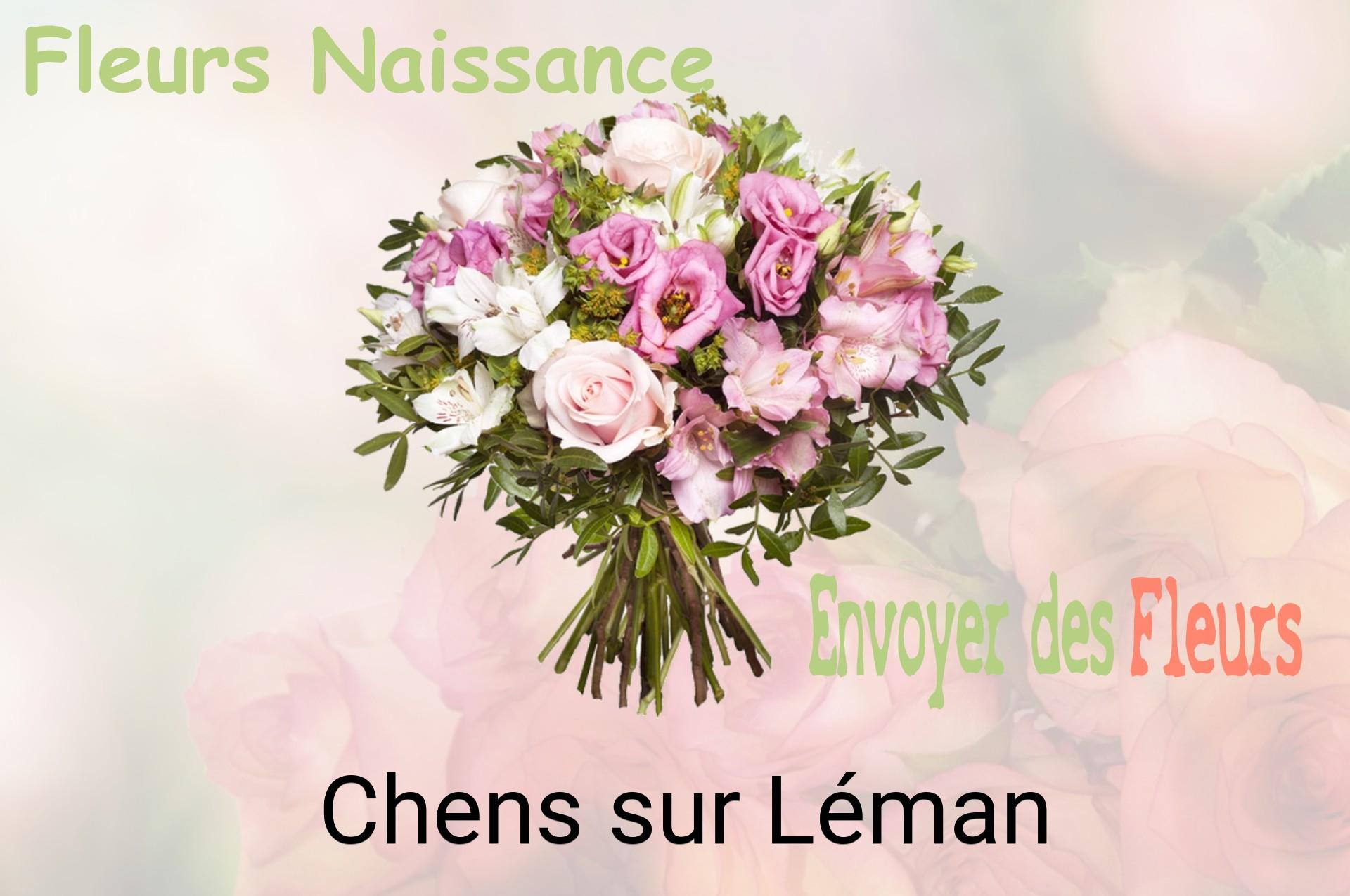 Bouquet de fleurs de naissance livré à Chens-sur-Léman
